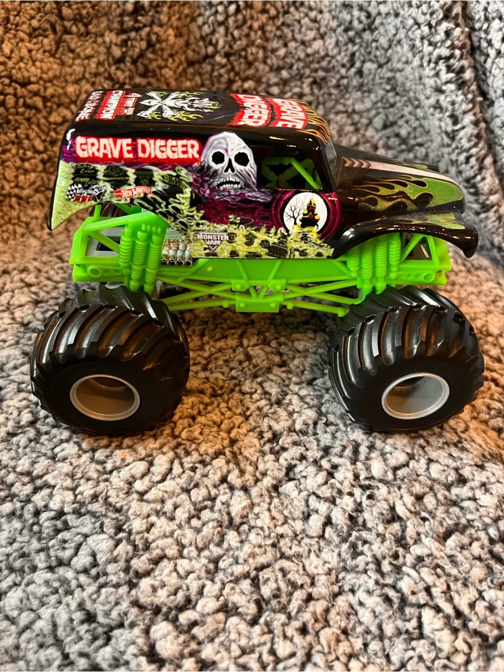 Green Monster Truck Toy - Kids Toys